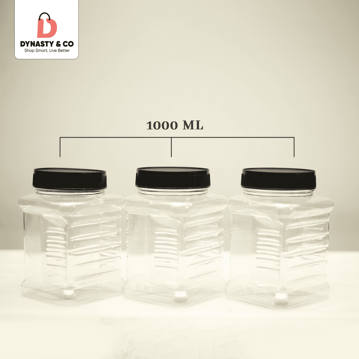 Bulk Storage Jars – 1900ML & 1000ML for Oils & Dry Goods thumbnail 2