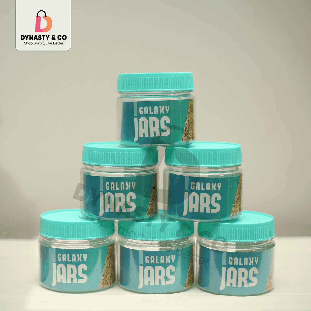 250GM Food-Grade Storage Jars | Multi-Color | Pack of 6 | 12 thumbnail 2