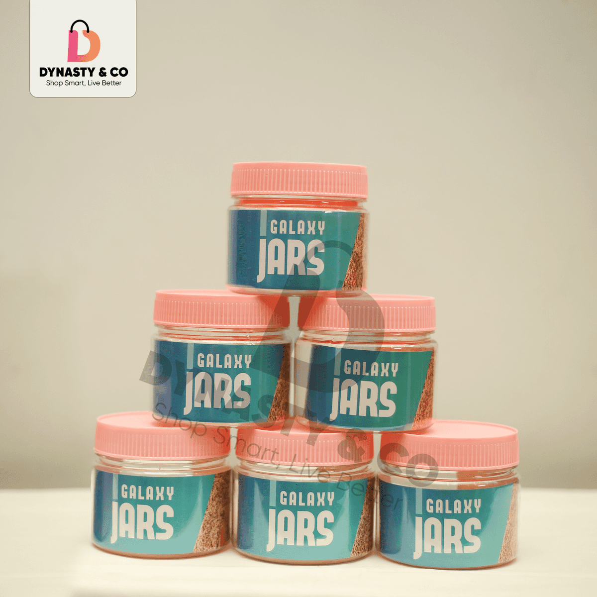 250GM Food-Grade Storage Jars | Multi-Color | Pack of 6 | 12 thumbnail 4
