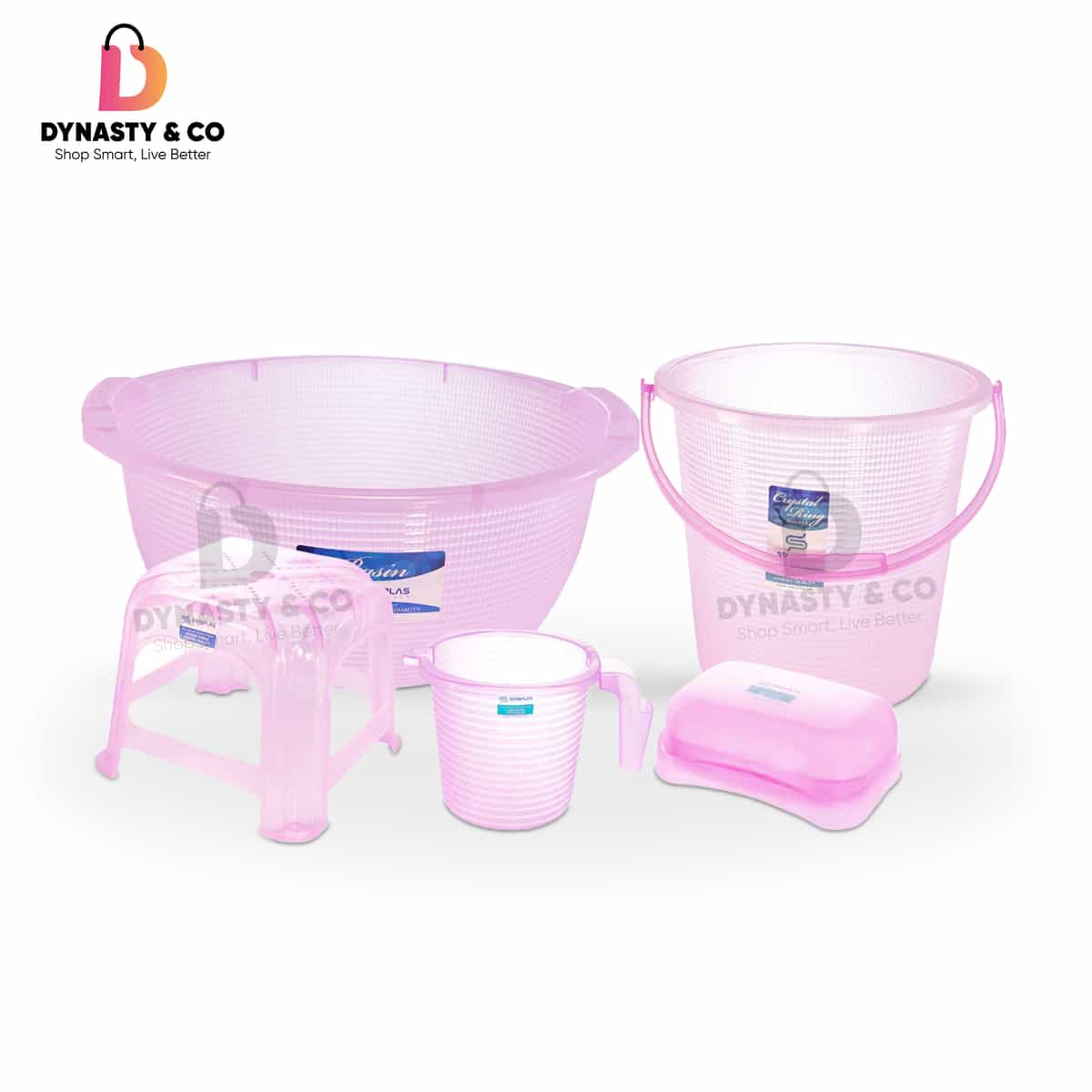 5-Piece Premium Bathroom Set – Heavy-Duty & Vibrant thumbnail 2