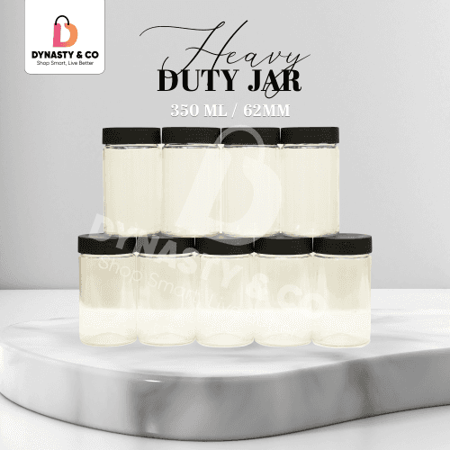 Heavy-Duty Multipurpose Jars – 350ML (62MM)