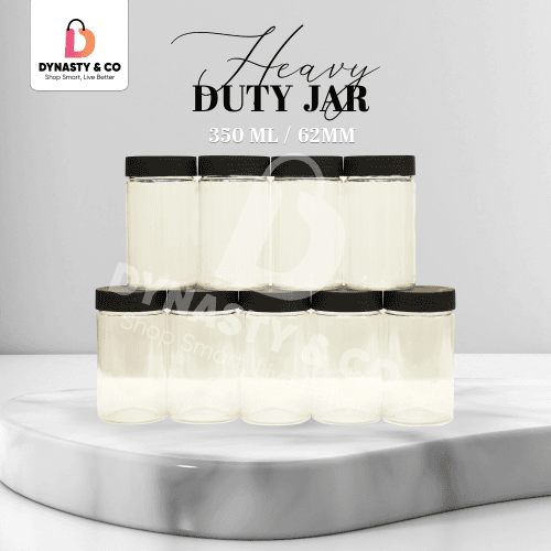 Heavy-Duty Multipurpose Jars – 350ML (62MM)